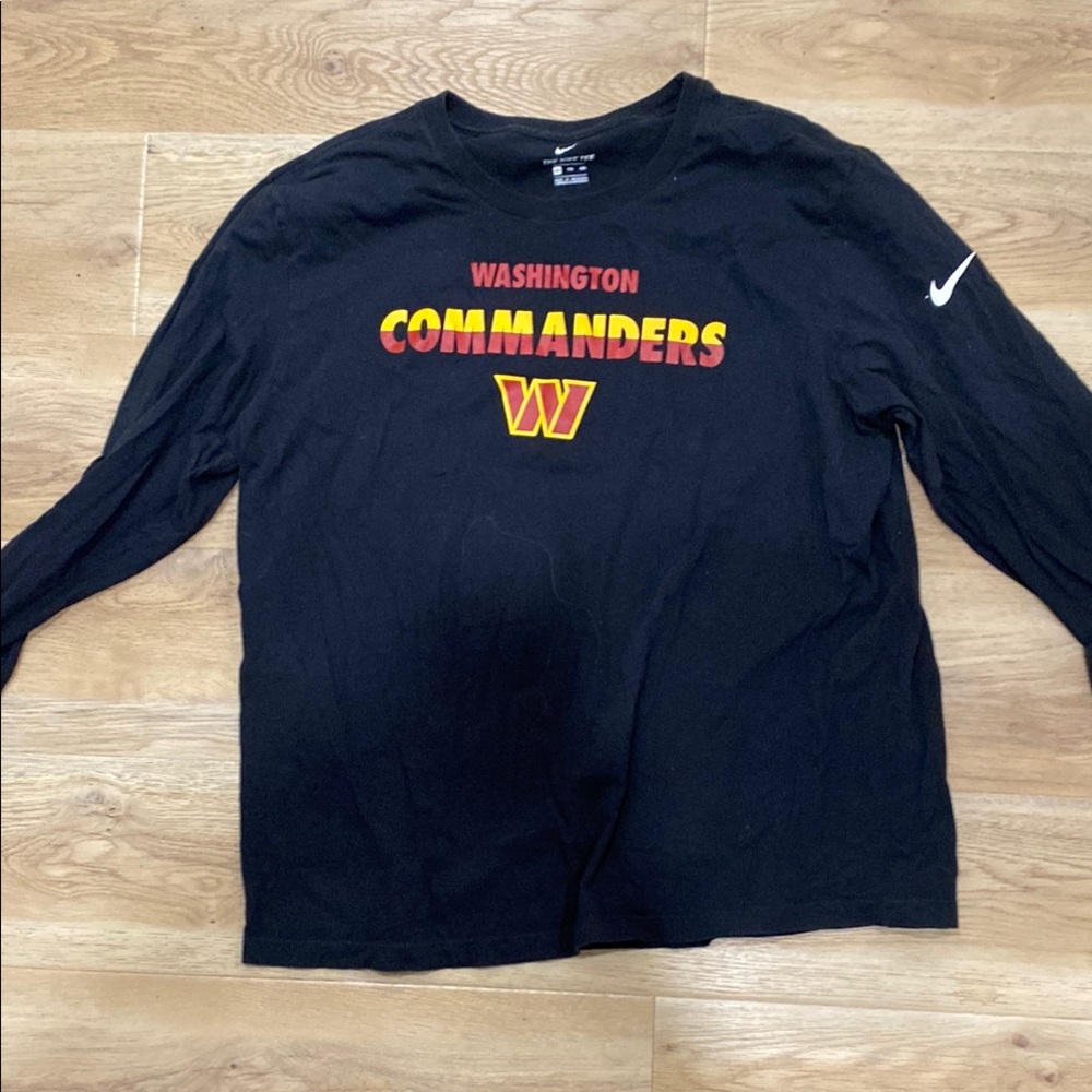 Nike Black Washington Commanders Long Sleeve Tee